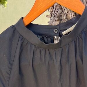 Everlane Black Button-Up Shirt Dress